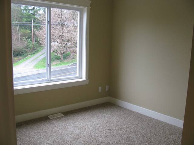 4th bedroom with crown and baseboards