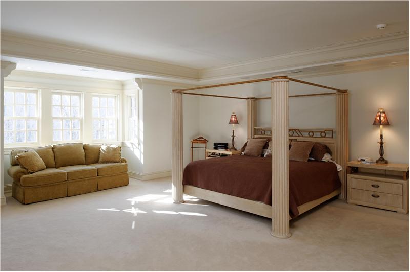 Master Suite with 2 Bathrooms and Closet areas