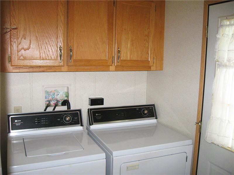 Laundry area