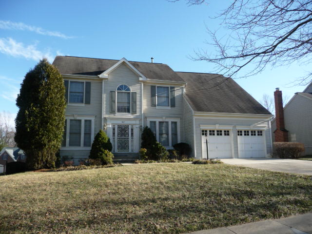 Front View of home at angel