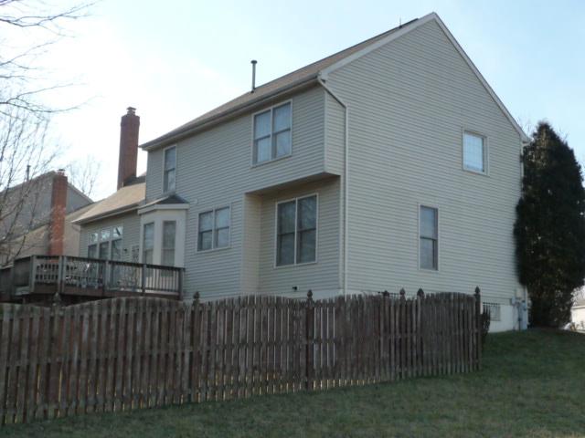 Side view of home